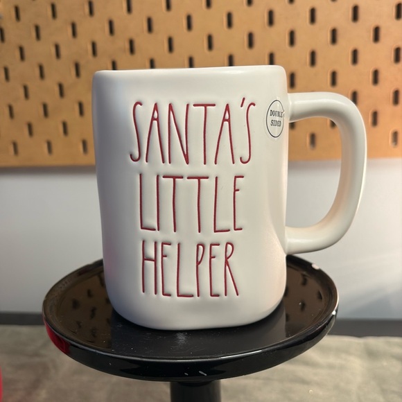 Rae Dunn Santa’s little helper coffee/tea/cocoa mug - Picture 1 of 3